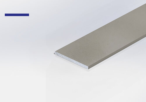 Graue Flachprofile in 7030, 7044, 1019 oder 9002 - ideal für stilvolle Abdeckungen und Abschlüsse - maßgefertigt und direkt vom Hersteller | Aluminium-Experte