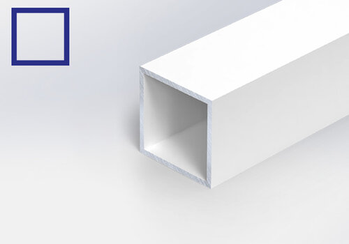 Vierkantrohre in Weiß beschichtet von Aluminium-Experte, erhältlich in RAL 9016, RAL 9010 oder RAL 9001 - immer nach Maß und direkt vom Hersteller! 