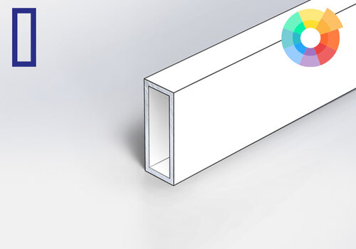 Rechteckrohre in RAL-Farbe nach Wunsch beschichtet - immer die passende Farbe bei Aluminium-Experte - direkt vom Hersteller, maßgefertigt und schnell geliefert!
