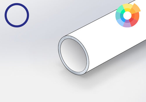 Rundrohre in RAL-Farbe nach Wunsch beschichtet - immer die passende Farbe bei Aluminium-Experte - preisgünstig online bestellen, direkt vom Hersteller!