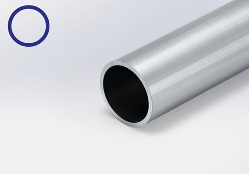 Alu-Rundrohr blank bei Aluminium-Experte | Alle unsere Aluminium-Rundrohre roh / unbehandelt - silberweiß, maßgefertigt, preisgünstig und schnell geliefert!