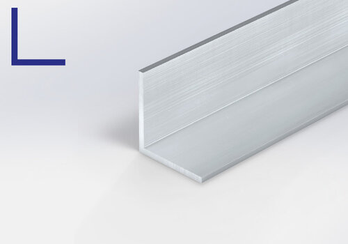 Alu-Winkelprofil nach Maß von Aluminium-Experte - Alu-Eckprofile, blank und beschichtet, auch für den Außenbereich - Top-Kollektion, direkt vom Hersteller!