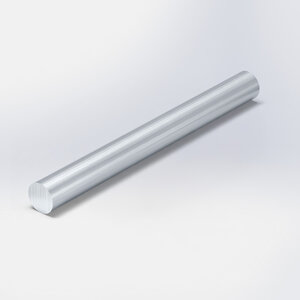 Alu Rundstab - Ø 6 mm