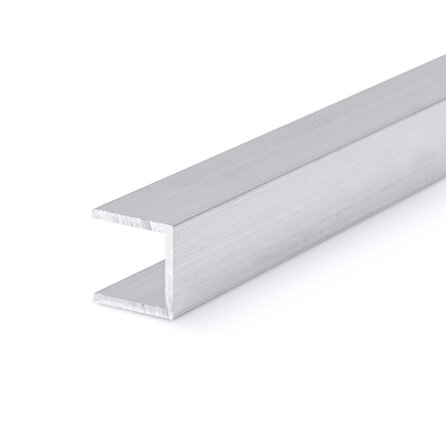 Alu U-Profil - 25 x 25 x 25 x 2 mm - aus Aluminium 6060 T6 (U-Aluprofil)