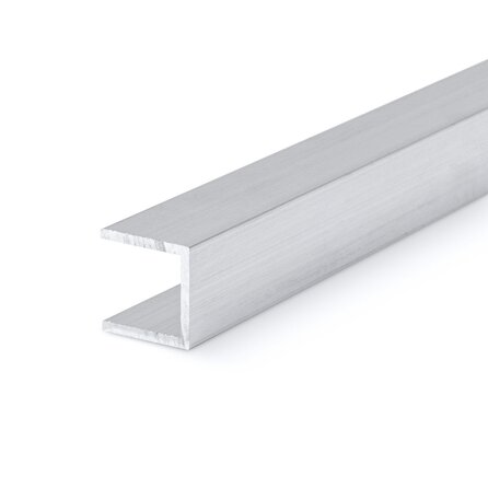 Alu U-Profil - 25 x 25 x 25 x 3 mm - aus Aluminium 6060 T6 (U-Aluprofil)