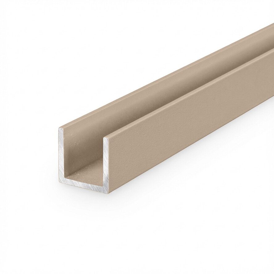Alu U-Profil grau - 40 x 20 x 40 x 2 mm - Aluminium 6060 T6 - pulverbeschichtet in RAL 7030, 7044, 1019 oder 9002 - Alu-U-Profilleiste für Kantenschutz (Abschlussprofil) Alu U-Profil grau - 40 x 20 x 40 x 2 mm - Aluminium 6060 T6 - pulverbeschichtet in RAL 7030, 7044, 1019 oder 9002 - Alu-U-Profilleiste für Kantenschutz (Abschlussprofil)