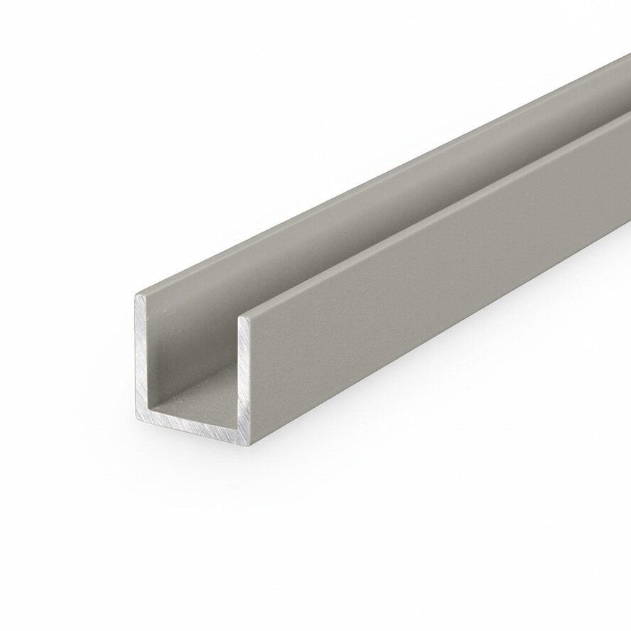 Alu U-Profil grau - 30 x 30 x 30 x 2 mm - Aluminium 6060 T6 - pulverbeschichtet in RAL 7030, 7044, 1019 oder 9002 - Alu-U-Profilleiste für Kantenschutz (Abschlussprofil) Alu U-Profil grau - 30 x 30 x 30 x 2 mm - Aluminium 6060 T6 - pulverbeschichtet in RAL 7030, 7044, 1019 oder 9002 - Alu-U-Profilleiste für Kantenschutz (Abschlussprofil)