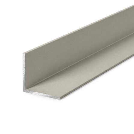 Alu Winkelprofil grau - 60 x 60 x 3 mm - Aluminium 6060 T6 - pulverbeschichtet in RAL 7030, 7044, 1019 oder 9002 - Eckleiste / Winkelleiste (für Kantenschutz / Abschluss / Abdeckung) Alu Winkelprofil grau - 60 x 60 x 3 mm - Aluminium 6060 T6 - pulverbeschichtet in RAL 7030, 7044, 1019 oder 9002 - Eckleiste / Winkelleiste (für Kantenschutz / Abschluss / Abdeckung)
