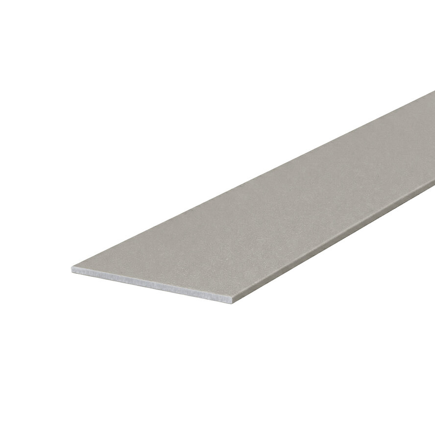 Alu Flachstange grau - 10 x 3 mm (massiv) - Aluminium 6060 T6 - pulverbeschichtet in RAL 7030, 7044, 1019 oder 9002 - Alu-Leiste / Flachprofil als Abdeck- und Abschlussleiste Alu Flachstange grau - 10 x 3 mm (massiv) - Aluminium 6060 T6 - pulverbeschichtet in RAL 7030, 7044, 1019 oder 9002 - Alu-Leiste / Flachprofil als Abdeck- und Abschlussleiste
