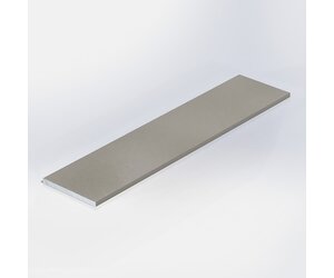 Alu-Flachstange 15,0 x 12,0 mm; pressblank, roh, 16,85 Alu-Flachstange 15,0 x 12,0 mm; pressblank, roh, 16,85