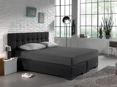 Dreamhouse Hoeslaken Jersey Antraciet Dreamhouse Hoeslaken Jersey Antraciet