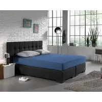 Hoeslaken Jersey Blauw