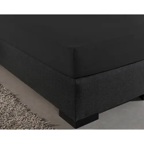 Dreamhouse Hoeslaken Jersey Zwart Dreamhouse Hoeslaken Jersey Zwart