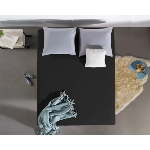 Dreamhouse Hoeslaken Dubbel Jersey Zwart