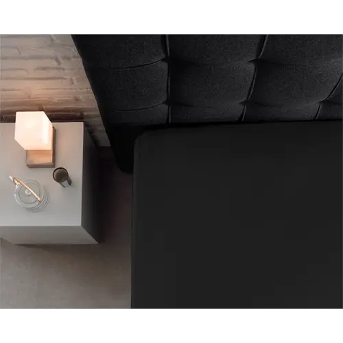 Dreamhouse Hoeslaken Dubbel Jersey Zwart