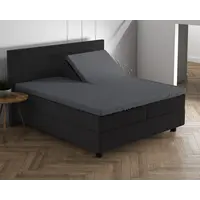 Hoeslaken Splittopper Dubbel Jersey Antraciet