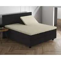 Hoeslaken Splittopper Dubbel Jersey Crème