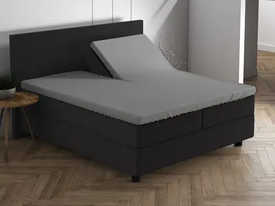 Dreamhouse Hoeslaken Splittopper Dubbel Jersey Grijs