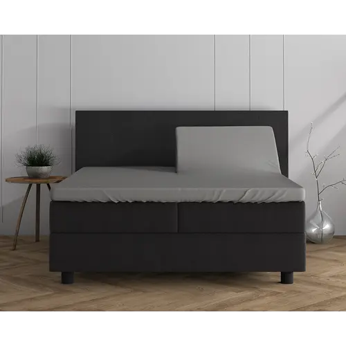 Dreamhouse Hoeslaken Splittopper Dubbel Jersey Grijs