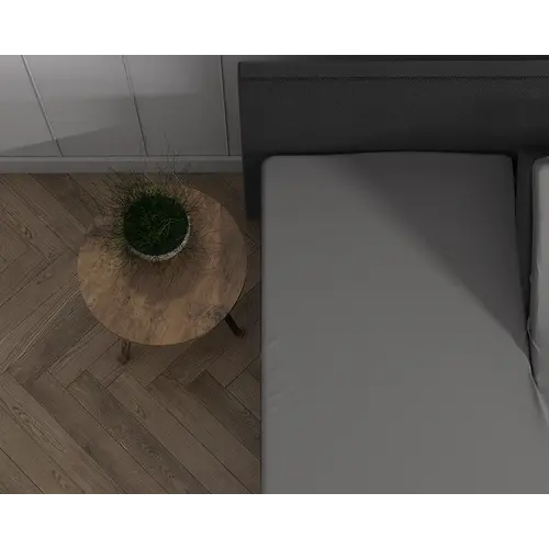 Dreamhouse Hoeslaken Splittopper Dubbel Jersey Grijs