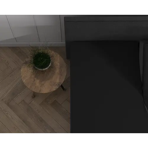 Dreamhouse Hoeslaken Splittopper Dubbel Jersey Zwart