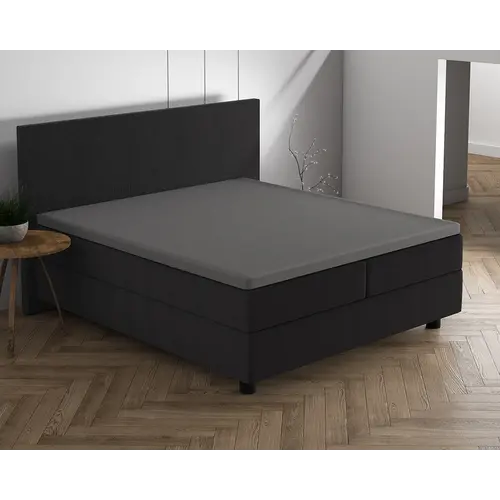 Dreamhouse Hoeslaken Topper Dubbel Jersey Grijs