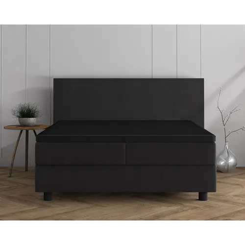 Dreamhouse Hoeslaken Topper Dubbel Jersey Zwart