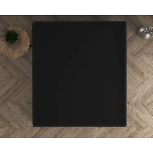 Dreamhouse Hoeslaken Topper Dubbel Jersey Zwart