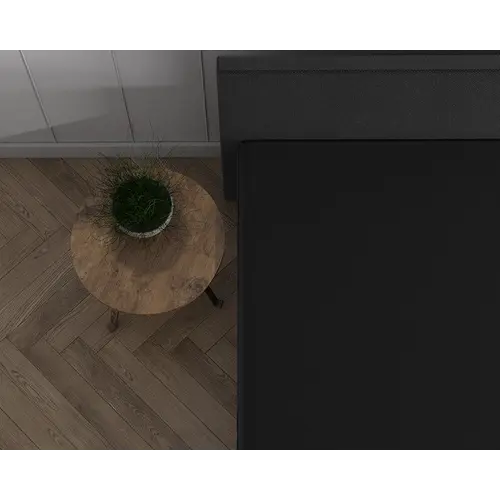 Dreamhouse Hoeslaken Topper Dubbel Jersey Zwart