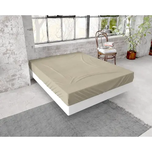 Dreamhouse Hoeslaken Flanel Taupe Dreamhouse Hoeslaken Flanel Taupe