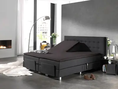 Dreamhouse Hoeslaken Splittopper Katoen Antraciet