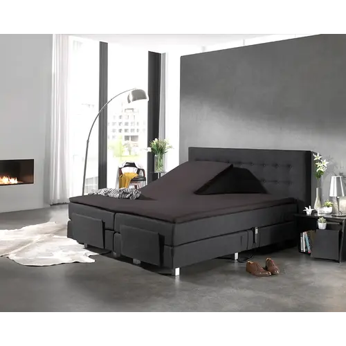 Dreamhouse Hoeslaken Splittopper Katoen Antraciet