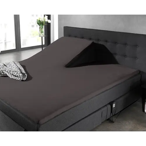 Dreamhouse Hoeslaken Splittopper Katoen Antraciet