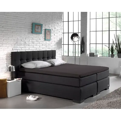 Dreamhouse Hoeslaken Splittopper Katoen Antraciet