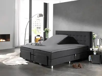 Dreamhouse Hoeslaken Splittopper Katoen Grijs