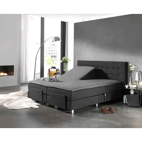 Dreamhouse Hoeslaken Splittopper Katoen Grijs