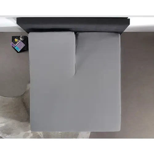 Dreamhouse Hoeslaken Splittopper Katoen Grijs Dreamhouse Hoeslaken Splittopper Katoen Grijs