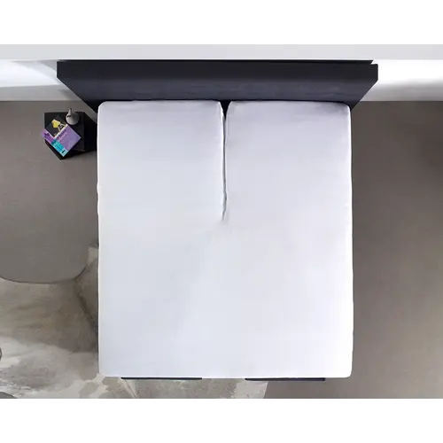 Dreamhouse Hoeslaken Splittopper Katoen Wit