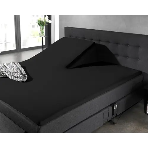 Dreamhouse Hoeslaken Splittopper Katoen Zwart Dreamhouse Hoeslaken Splittopper Katoen Zwart