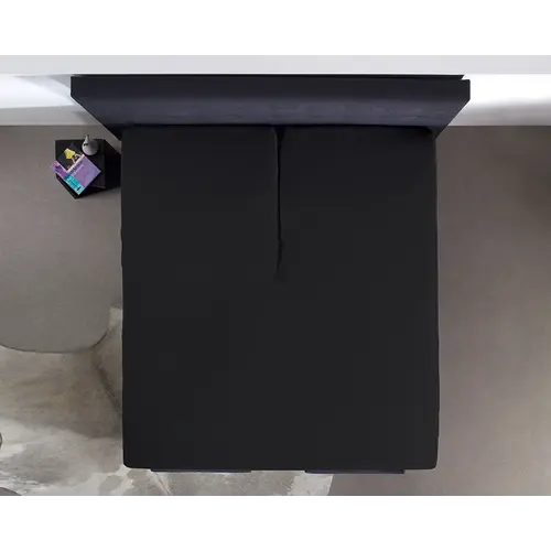 Dreamhouse Hoeslaken Splittopper Katoen Zwart Dreamhouse Hoeslaken Splittopper Katoen Zwart