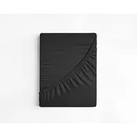 Hoeslaken Topper Katoen Zwart