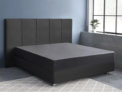 Primaviera DeLuxe Hoeslaken Satijn Antraciet Primaviera DeLuxe Hoeslaken Satijn Antraciet