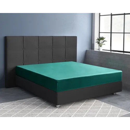 Primaviera DeLuxe Hoeslaken Satijn Groen