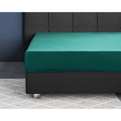 Primaviera DeLuxe Hoeslaken Satijn Groen