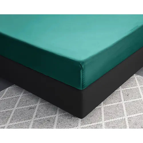 Primaviera DeLuxe Hoeslaken Satijn Groen