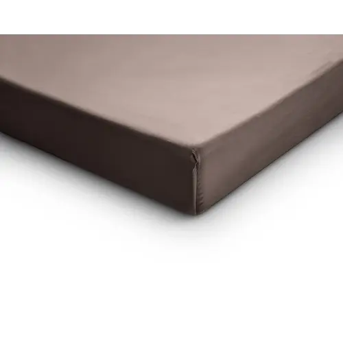 Primaviera DeLuxe Hoeslaken Satijn Taupe