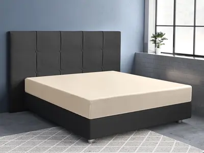 Primaviera DeLuxe Hoeslaken Satijn Zand