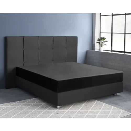 Primaviera DeLuxe Hoeslaken Satijn Zwart