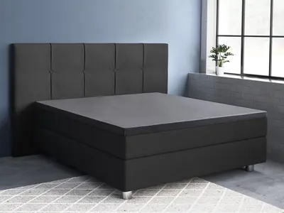 Primaviera DeLuxe Hoeslaken Topper Satijn Antraciet