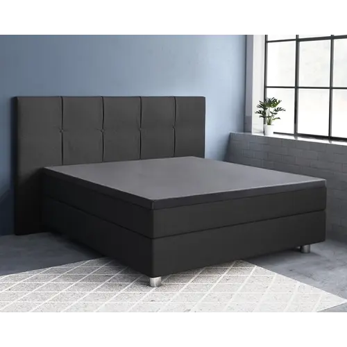 Primaviera DeLuxe Hoeslaken Topper Satijn Antraciet